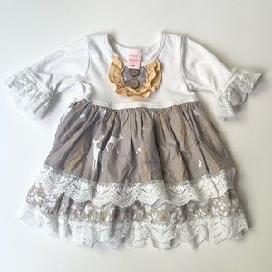 Giggle Moon Girls Dress Size 18 months